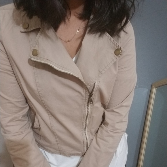 BRENNA KHAKI MOTTO JACKET - Picture 5 of 6